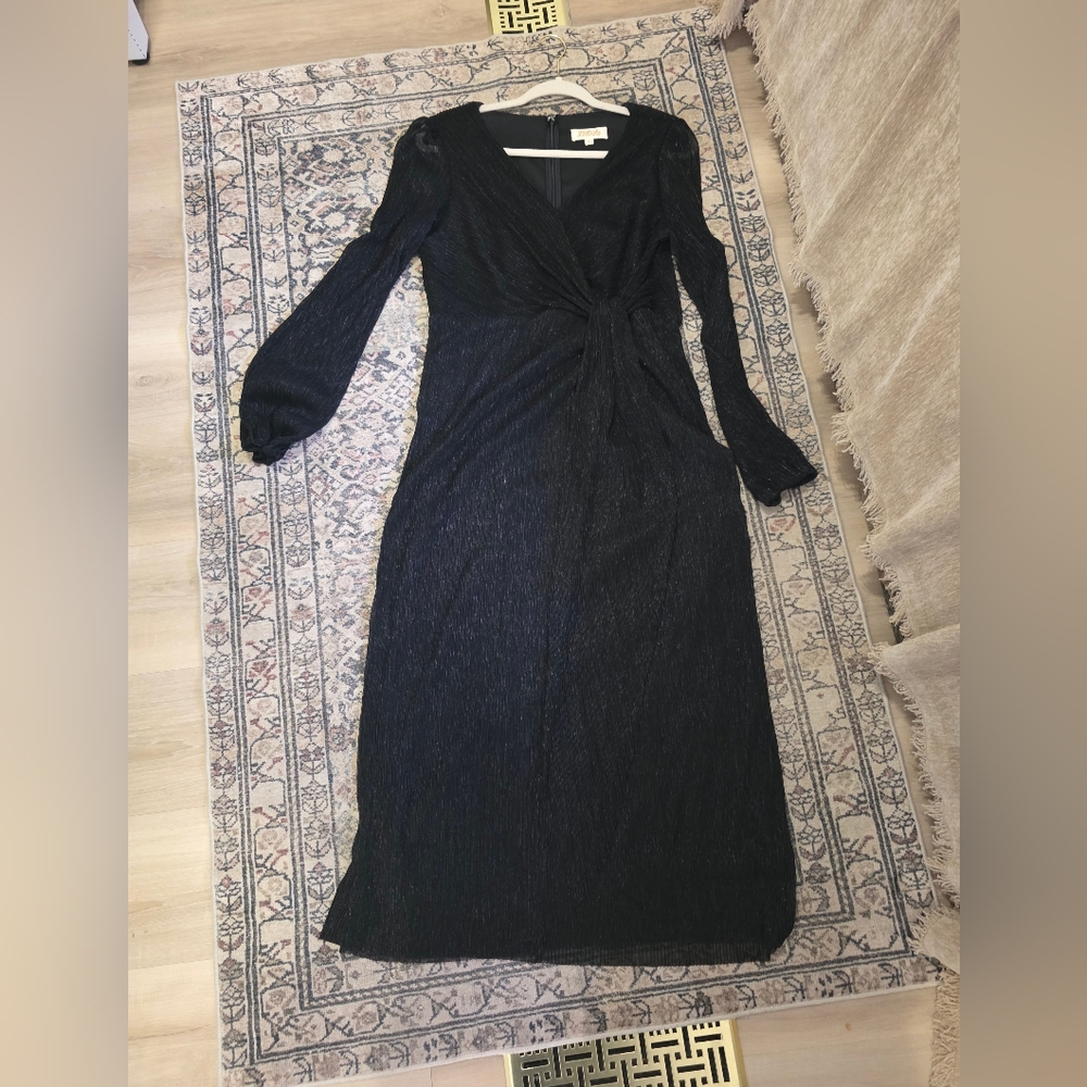 Listicle Elegant Black Dress - Picture 2 of 4